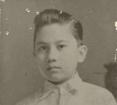 The young Marcelo B. Fernan before the war. 
Photo taken from the Marcelo B. Fernan Library.